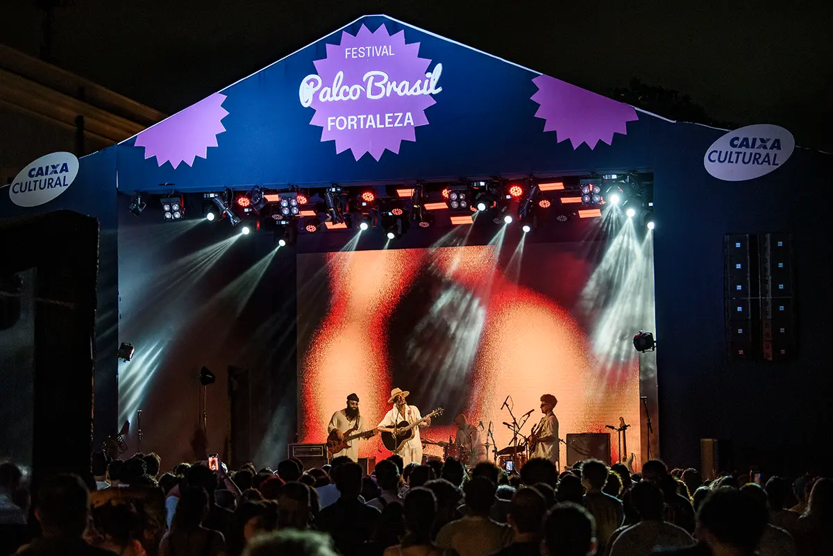 Festival Palco Brasil abre primeira etapa em Fortaleza com sucesso de público e shows marcantes de Geraldo Azevedo, Joyce Alane e Jota.Pê