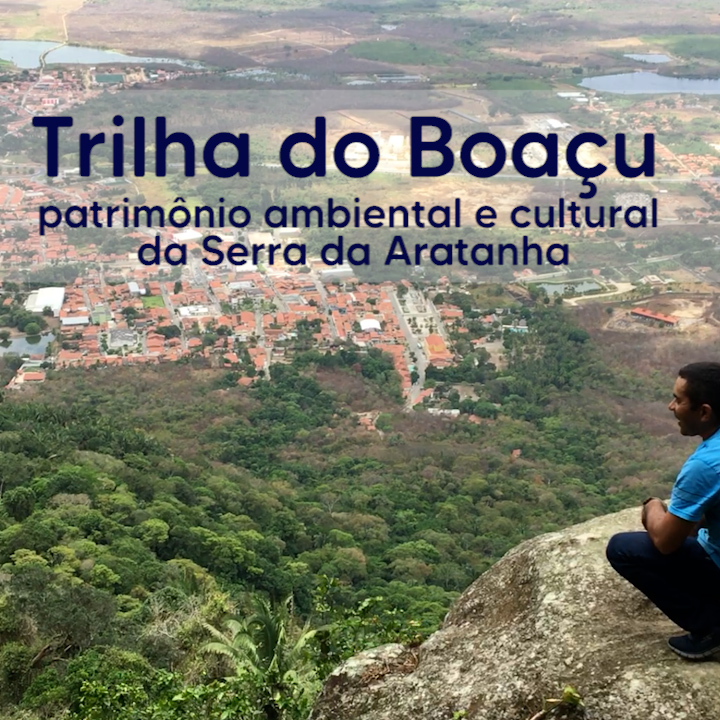 Serra da Aratanha, em Pacatuba (CE), principal atrativo do turismo ecológico da cidade. Foto: Mapa Cultural do Ceará / Projeto Trilha do Boaçu.
