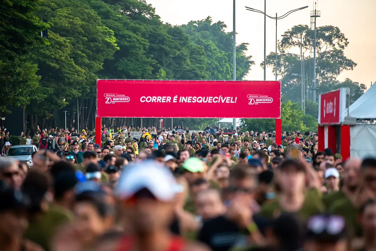 Santander Track&Field Run Series pelas ruas de Fortaleza neste domingo