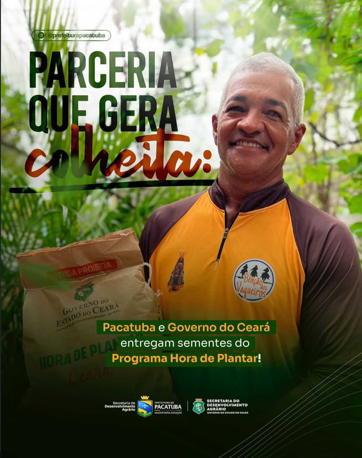 Parceria que gera colheita