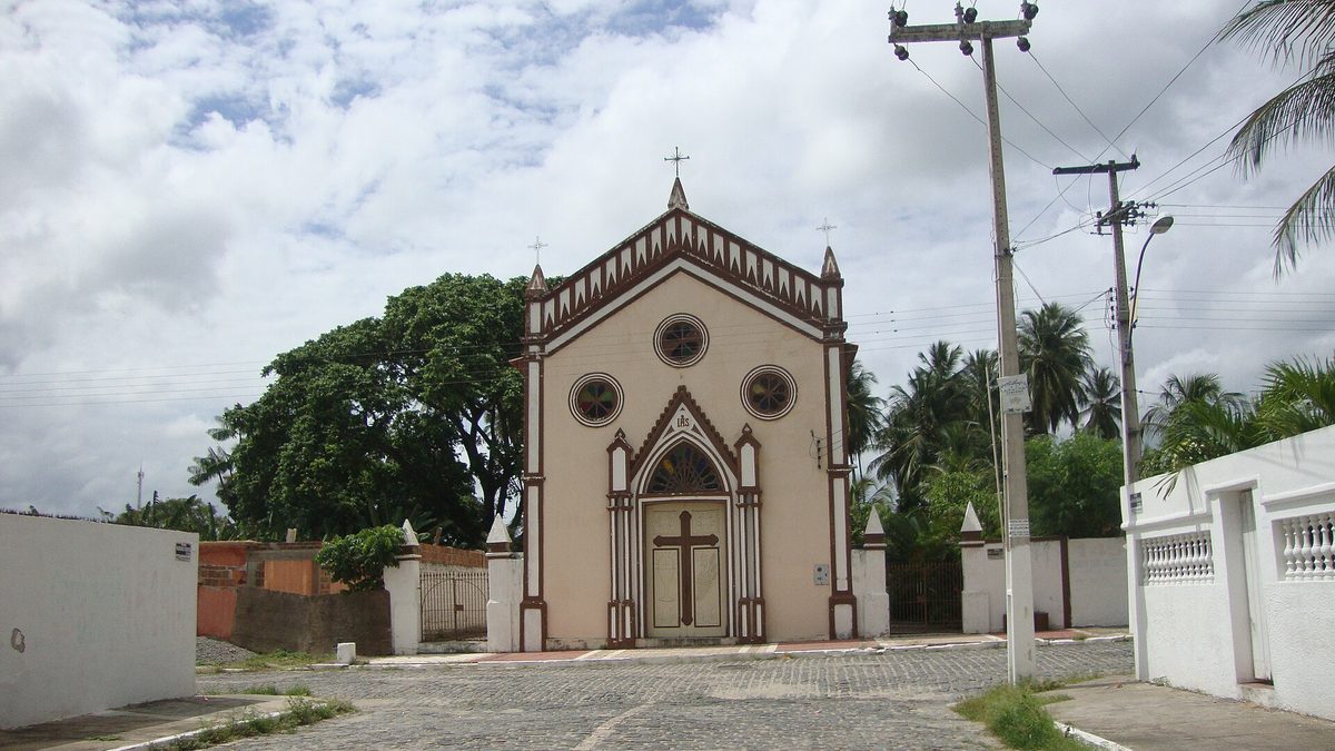 Capela Nossa Senhora do Carmo em Pacatuba — Foto: Porto Neto/Wikimedia Commons (CC BY-SA 4.0)